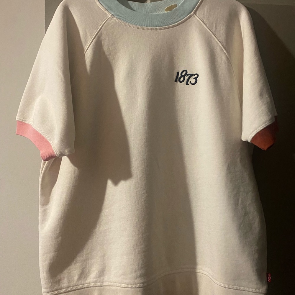 Levi's Kids Shirt in Cream and Pink